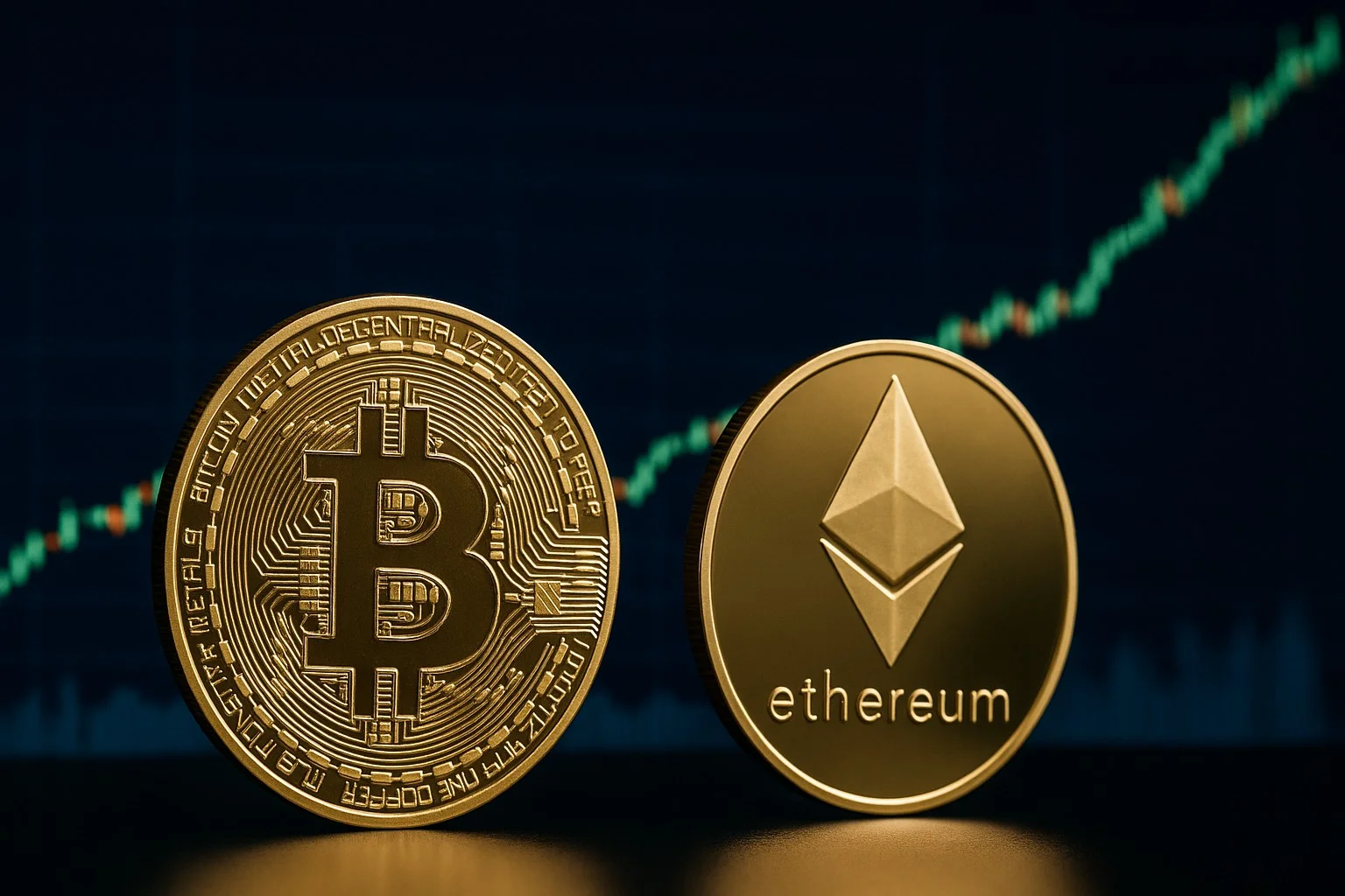 Bitcoin and Ethereum Rise on Trump's Crypto Decision and Inflation Expectations
