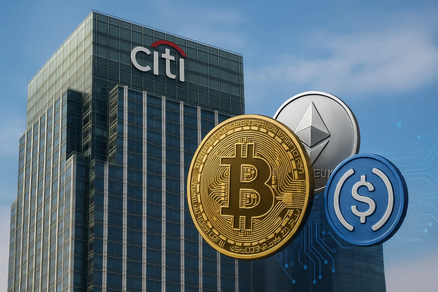 Citigroup, Kripto Para Hizmetlerine Göz Kırpıyor